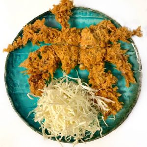 Crispy soft-shell Crab