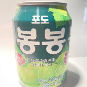 Japanese grape juice (contains real grape piece)