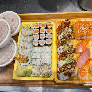 Party Tray For Three People (45pcs) w/ 3x miso soup