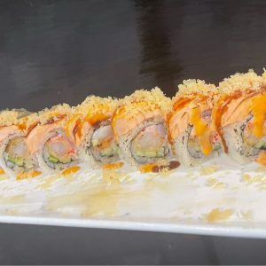 Salmon Lover Roll (Flame-Seared)