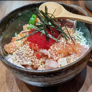 Spicy Sashimi Don